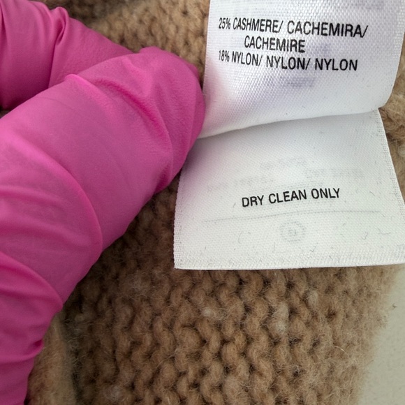 Favorite Daughter The William  Merino Wool/Cashmere Blend V-Neck Sweater - Picture 9 of 9